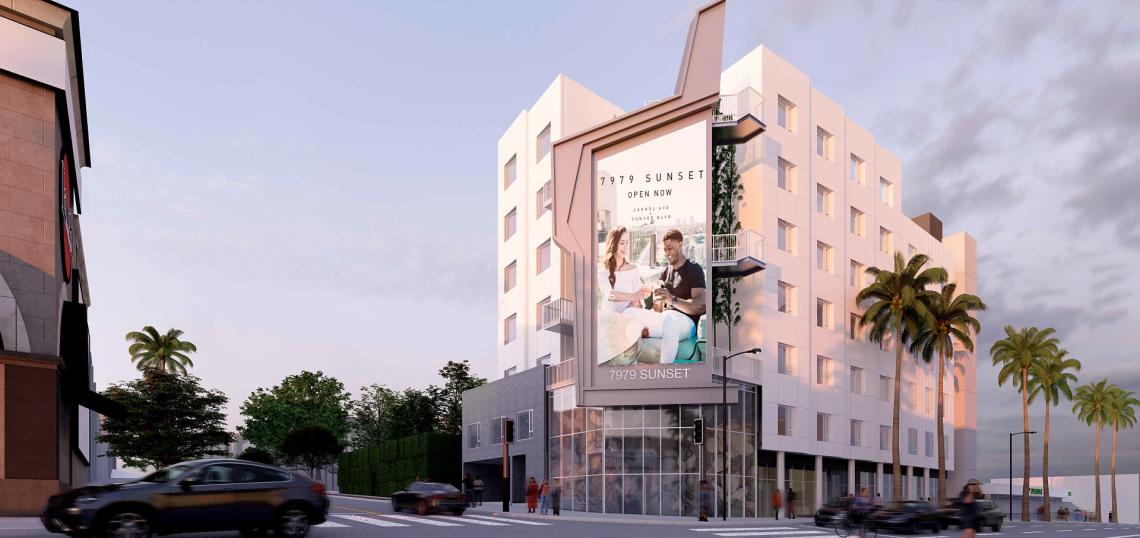 Hollywood project at 7979 Sunset overcomes seven appeals